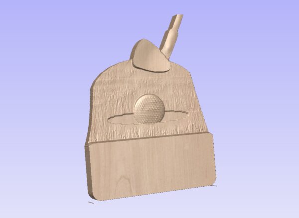 Gulf Trophy 3D Cnc STL File,3D Model STL,3D STL file,CNC STL File,CNC Router Art STL File,CNC Router STL File,STL File,Cheap STL File,ART STL